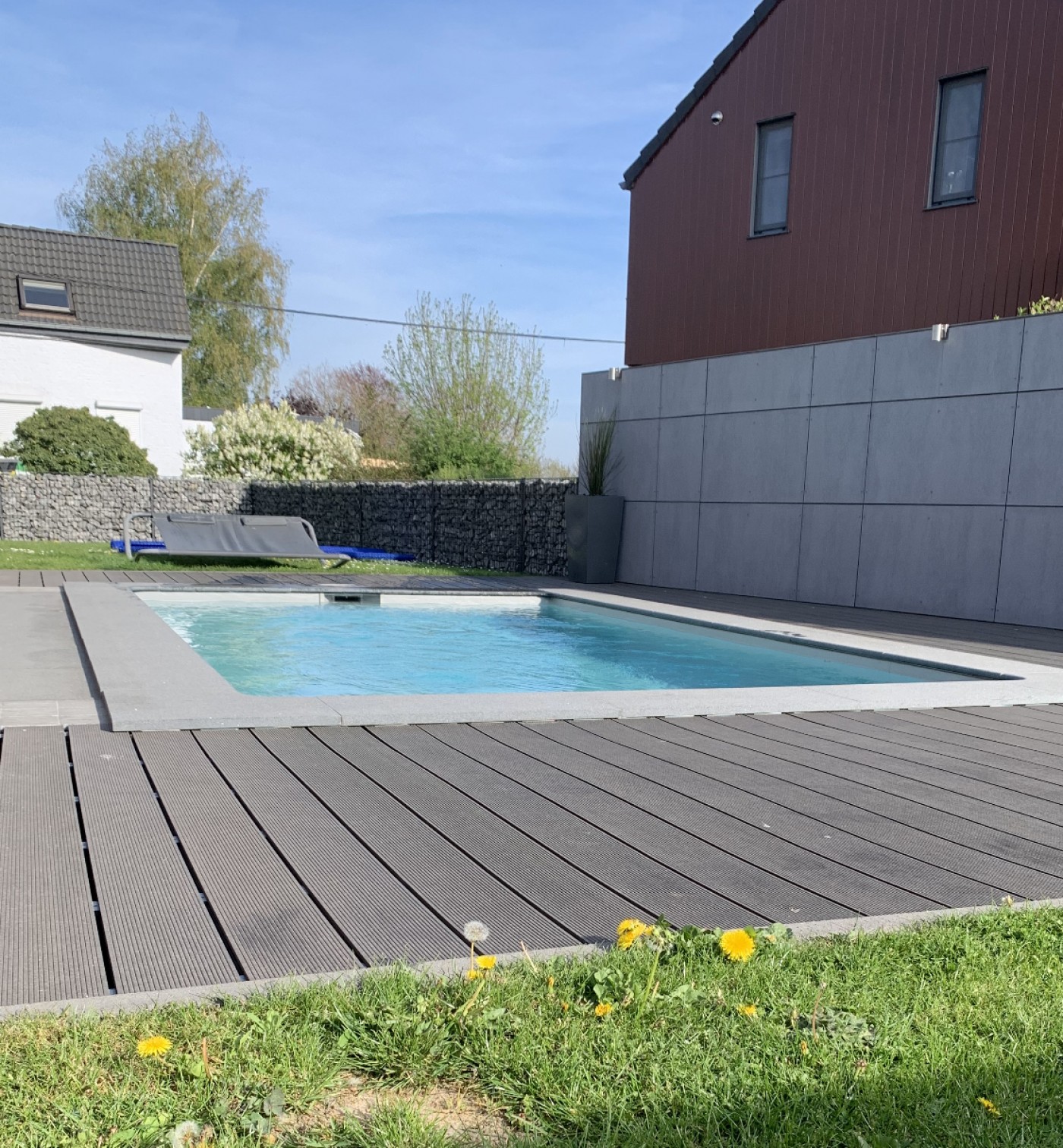 Réalisation d'une piscine