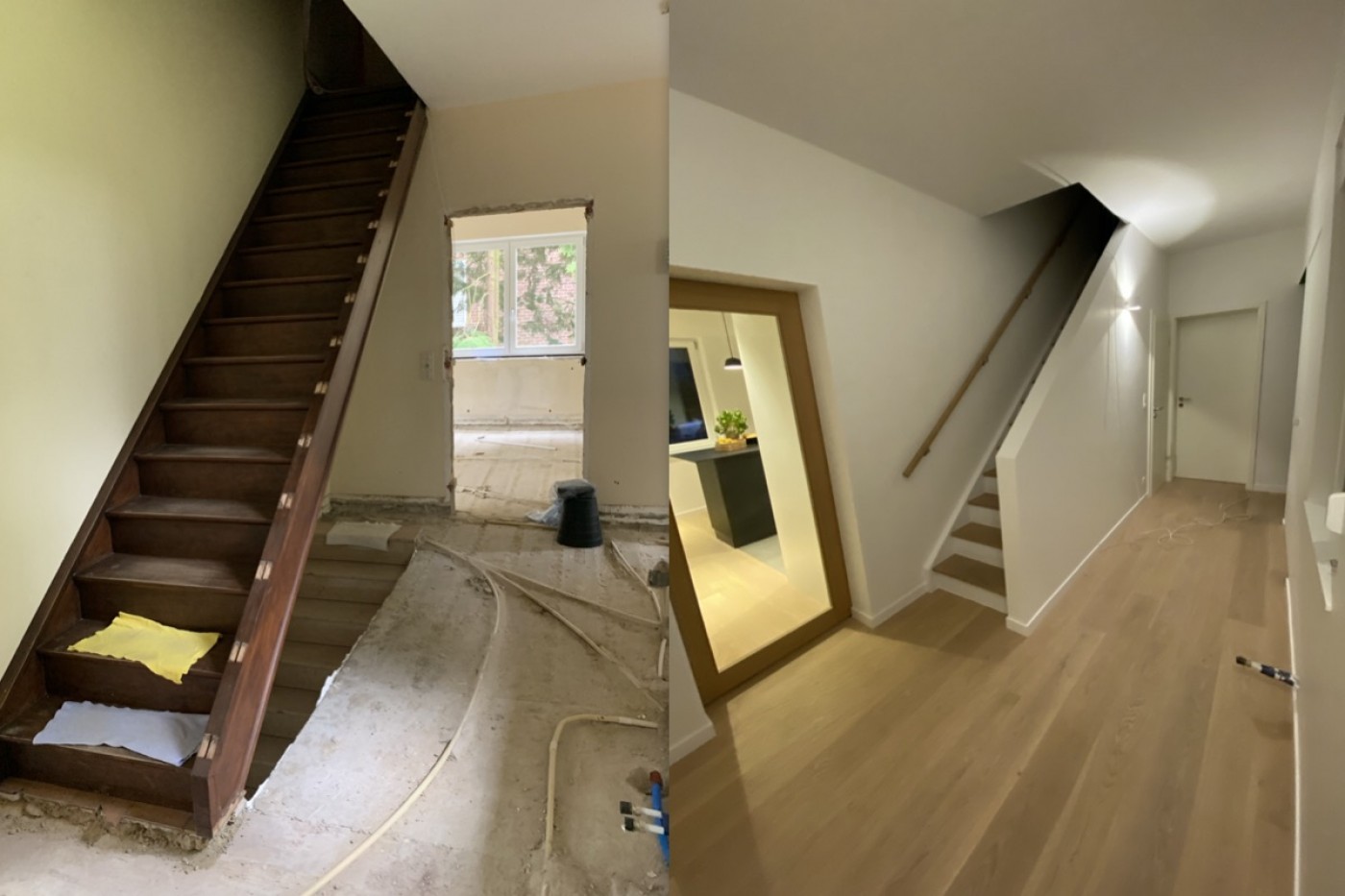 Transformation d'un escalier