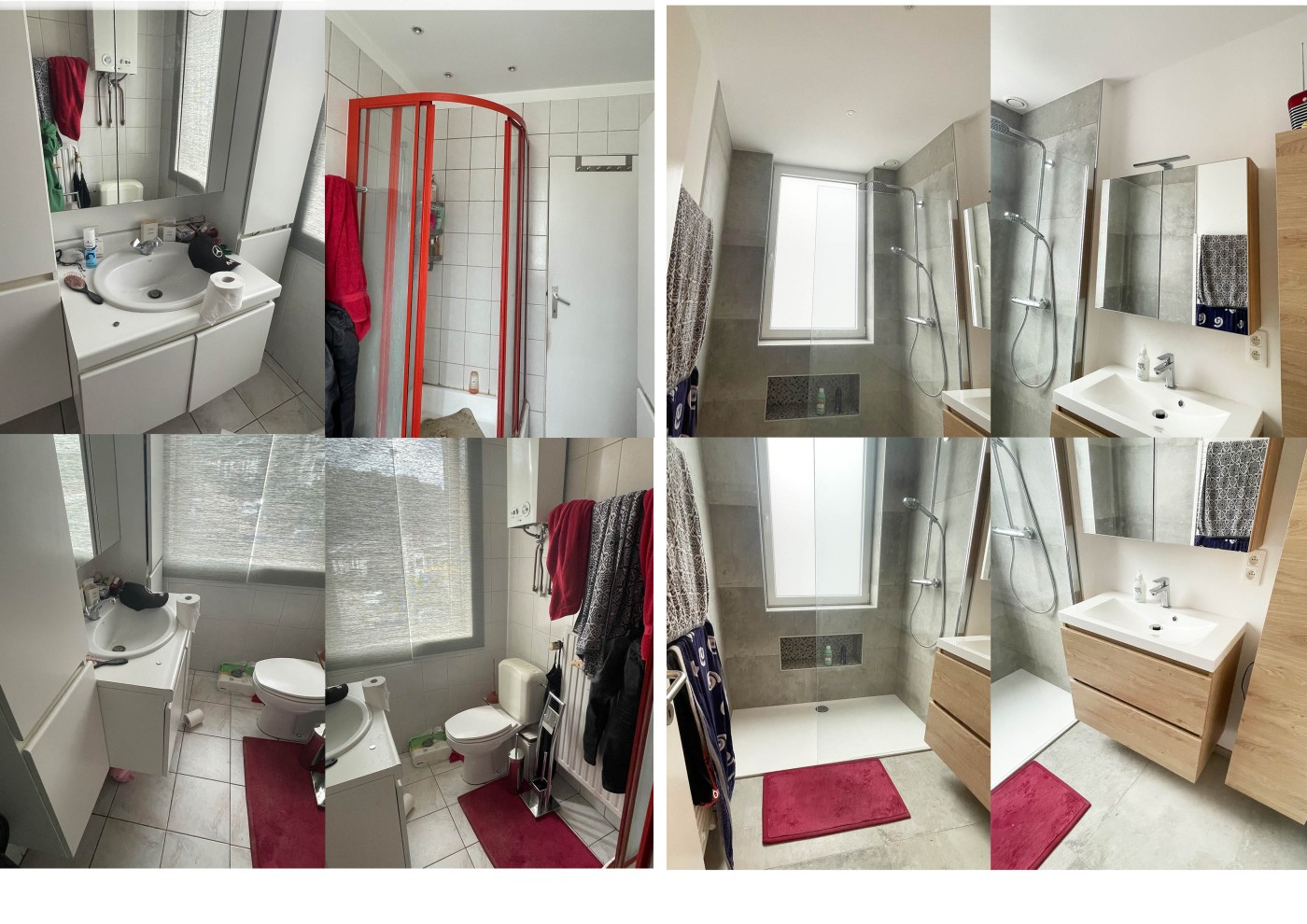 Rénovation d'une salle de bain Avant/Après