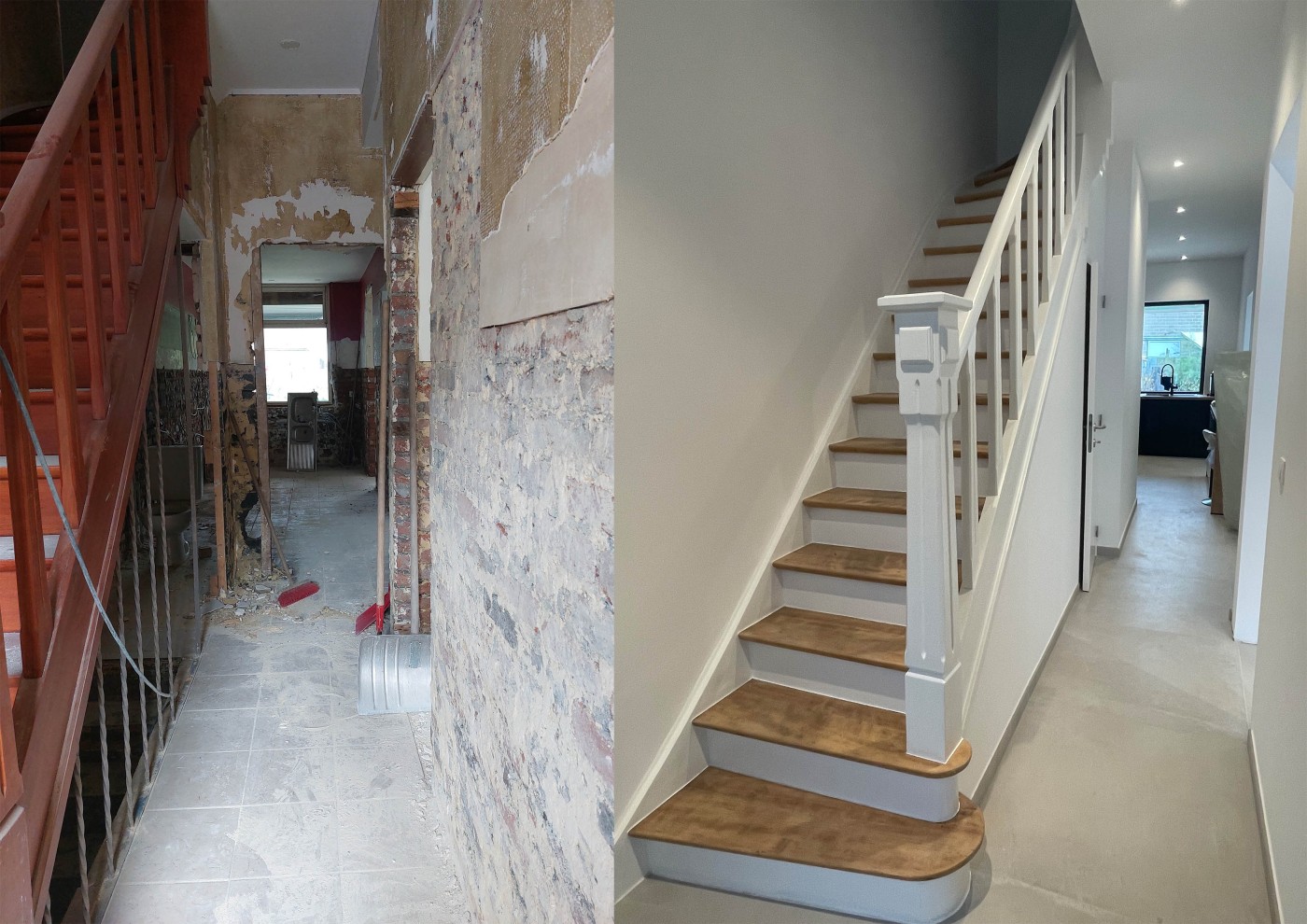 Rénovation escalier